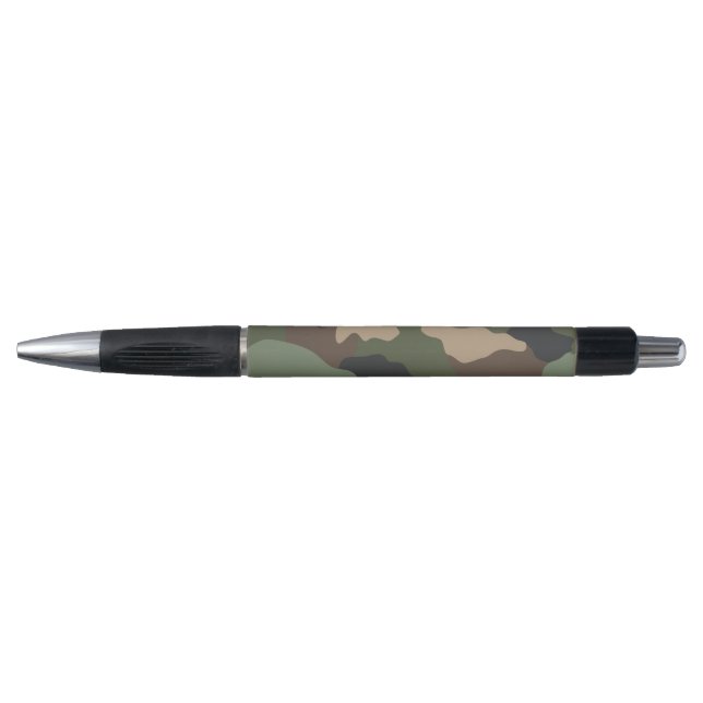 Camouflage Woodland Camo Military Khaki Tan Black (Front)