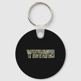 Camouflage Yhwh Yahweh Christian Camo Hunting Key Ring
