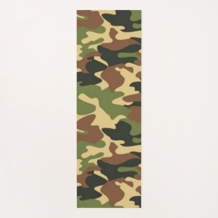 camouflage yoga mat