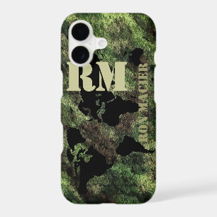 camouflaged military world map name