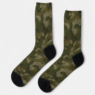 Camouflaged Texture Socks