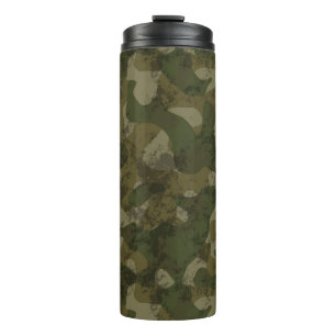 Camouflaged Texture Thermal Tumbler