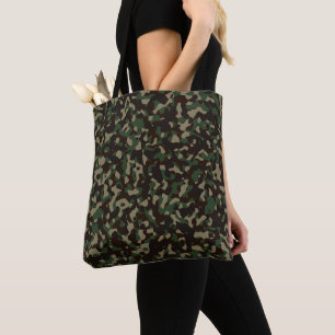 Camouflaged Tote Bag