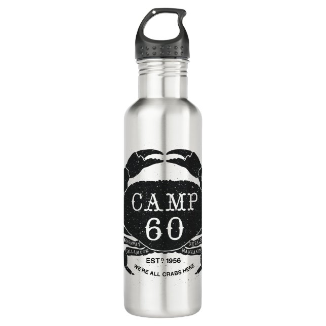 Camp 60 Water Bottle (Front)