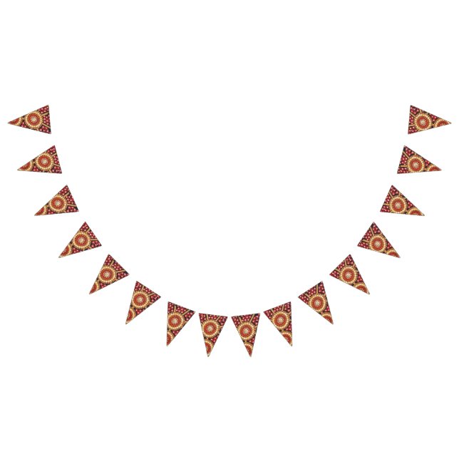Camp Aboriginal Art Bunting Bunting (All)