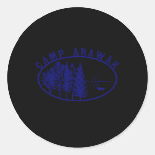 Camp Arawak Classic Round Sticker