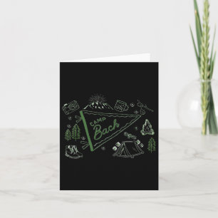 Camp Bach Adventure Camping Bachelorette Party The Card