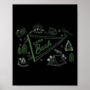 Camp Bach Adventure Camping Bachelorette Party The Poster