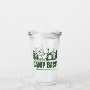 Camp Bach Bachelorette Acrylic Tumbler