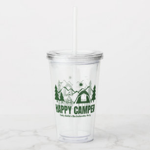 Camp Bachelorette Acrylic Tumbler