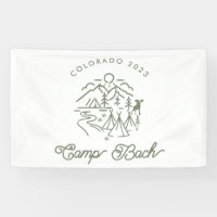 Camp Bachelorette Banner/ Backdrop