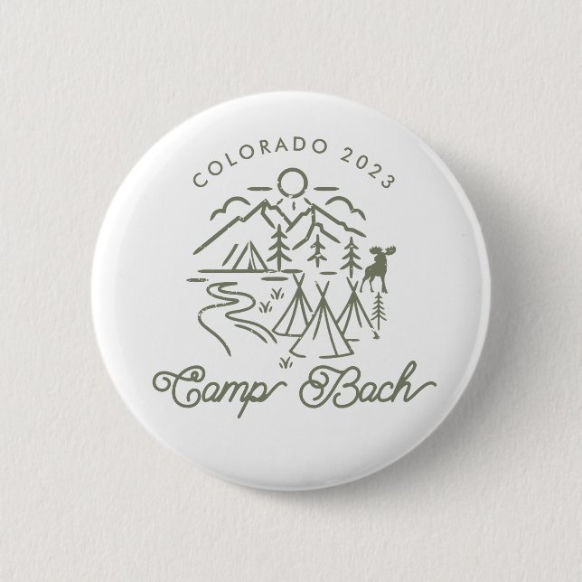 Camp Bachelorette Custom Button (Front)