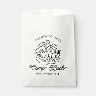 Camp Bachelorette Custom Recovery Kit Favour Bags