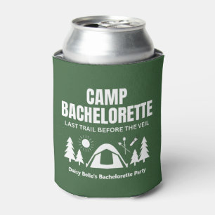 Camp Bachelorette Green Cooler