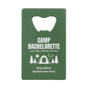 Camp Bachelorette Green Cooler