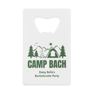 Camp Bachelorette Green Cooler