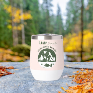 Camp Bachelorette Party Camping Bach Pink