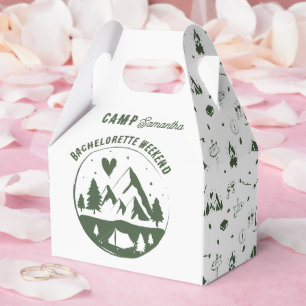 Camp Bachelorette Party Camping Bach Weekend Favour Box