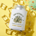 Camp Bachelorette Party Girls Camping Trip Custom Can Cooler<br><div class="desc">Experience Adventure with Camp Bachelorette Party Custom Gifts! Gear up for an unforgettable bachelorette party that blends outdoor excitement with personalised style. This custom merchandise is the perfect addition to your camp-themed celebration, adding a touch of elegance and individuality to your bach trip. Elevate your camping experience with this custom...</div>