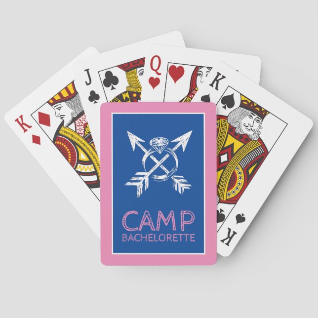 Camp Bachelorette Playing Cards (Back)