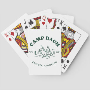 Camp Bachelorette Playing Cards