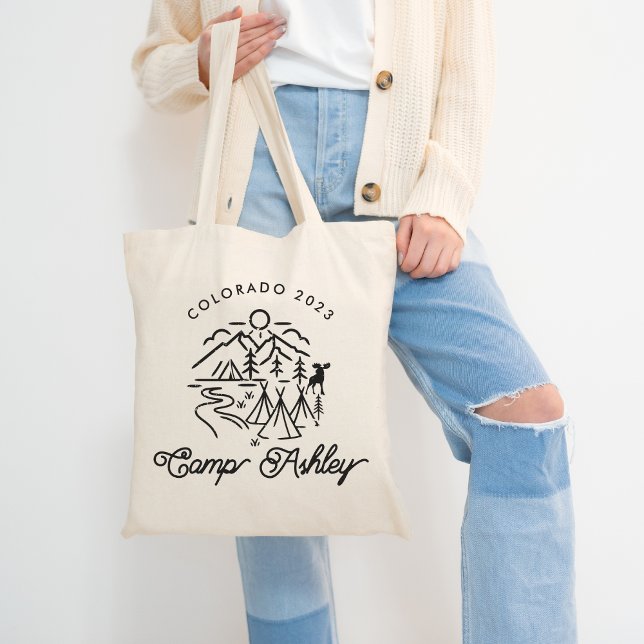 Camp Bachelorette Tote Bag (Creator Uploaded)