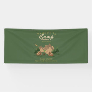 Camp Bachelorette Weekend Adventure Banner