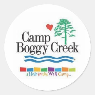 Camp Boggy Creek Classic Round Sticker