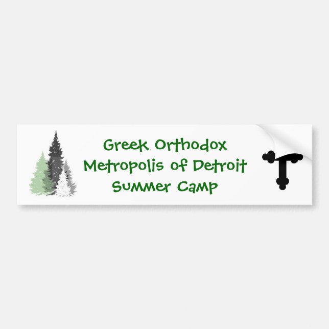 Camp Bumper Sticker (Front)