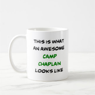 camp chaplain, awesome coffee mug
