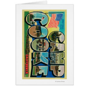 Camp Cooke, California - Large Letter Scenes