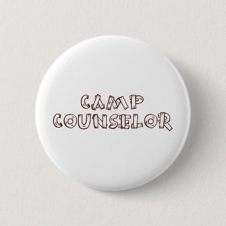 Camp Counsellor 6 Cm Round Badge