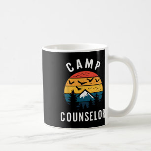 Camp Counsellor Camping Campfire Retro Camp Camper Coffee Mug