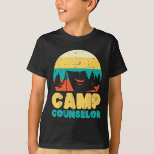 Camp Counsellor Camping Director Camper Men Women T-Shirt