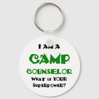 camp counsellor key ring