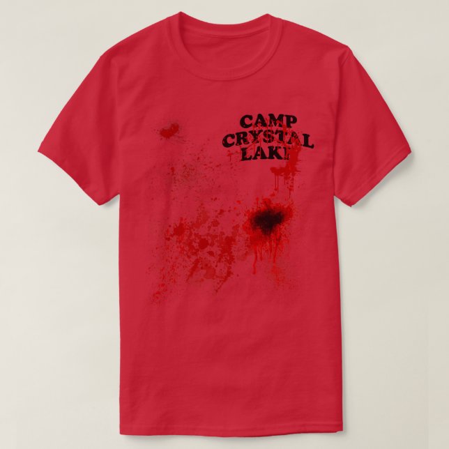Camp Crystal Lake Counsellor T-Shirt (Design Front)