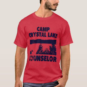 Camp Crystal Lake Counselor Silly Halloween Humor T-Shirt