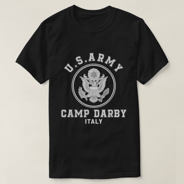 Camp Darby Italy Army Base3166 T-Shirt (Design Front)