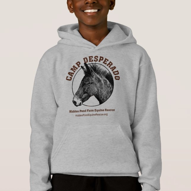 Camp Desperado Kids' Hooded Sweatshirt (Front)