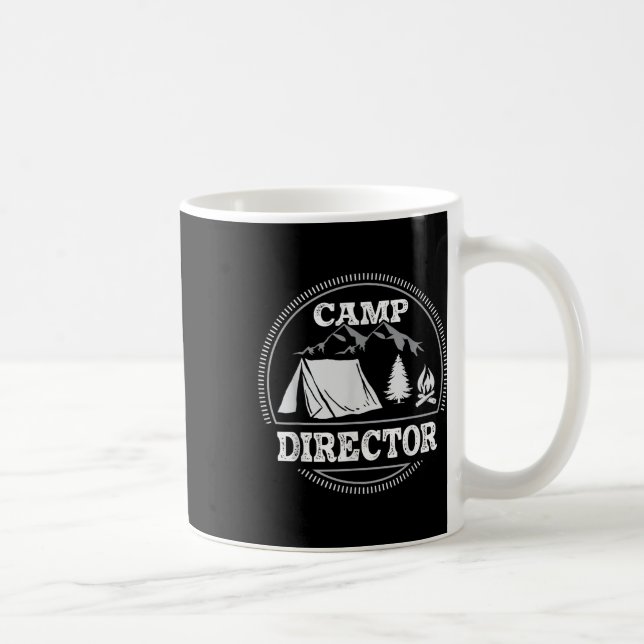 Camp Director Appreciation Camping  Coffee Mug (Right)