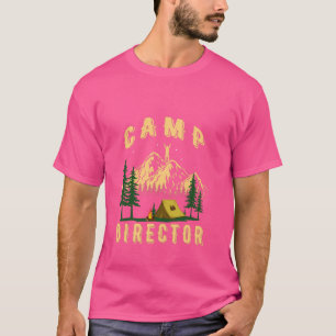 Camp Director Camping Staff Counsellors Summer Men T-Shirt