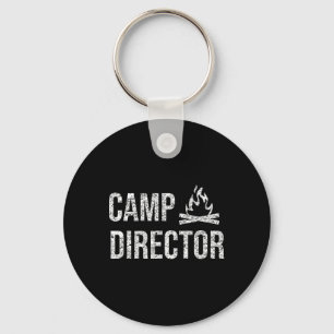 Camp Director Shirt - Camping Camper Design Gift Key Ring
