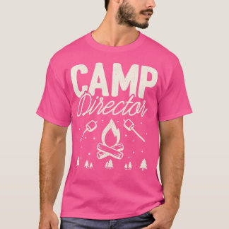 Camp Director Shirt Funny Camping Hiking Mountain 