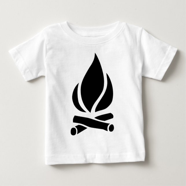Camp Fire Baby T-Shirt (Front)