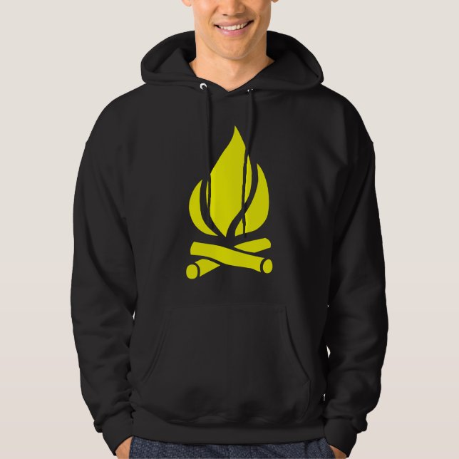 Camp Fire Hoodie (Front)