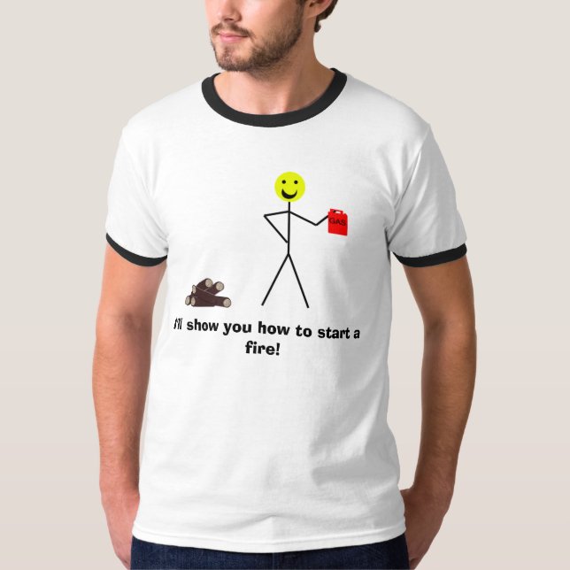 Camp fire T-Shirt (Front)