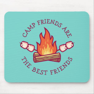 Camp Friends Are The Best Friends Mouse Mat