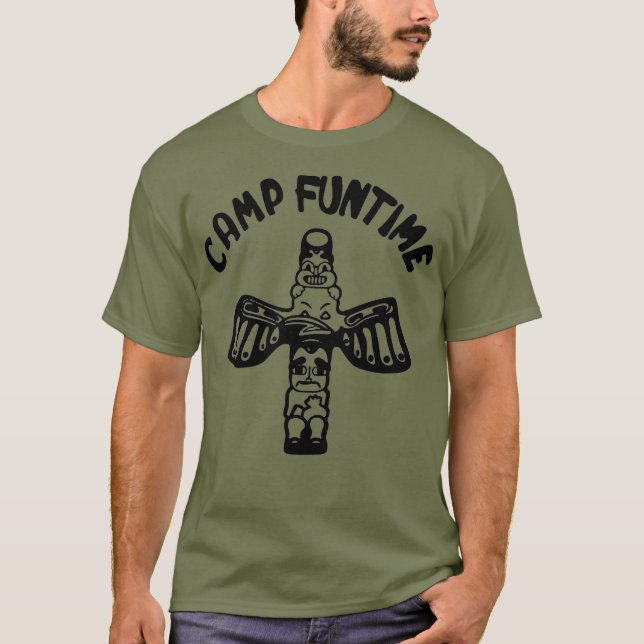 Camp Funtime Classic Rock Disco Fun time T-Shirt (Front)