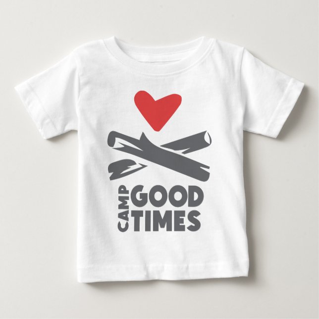 Camp Goodtimes Baby T-Shirt (Front)