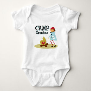 Camp Grandma Baby Bodysuit